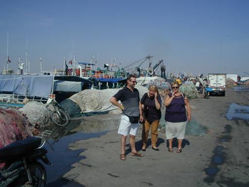the fishing port of Zarzis ...